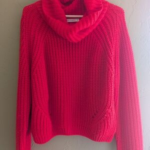 Cozy Red Knit Sweater